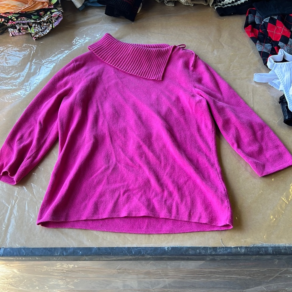 Pink sweatshirt